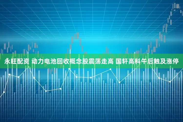 永旺配资 动力电池回收概念股震荡走高 国轩高科午后触及涨停