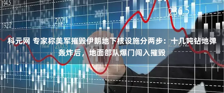 科元网 专家称美军摧毁伊朗地下核设施分两步：十几吨钻地弹轰炸后，地面部队爆门闯入摧毁